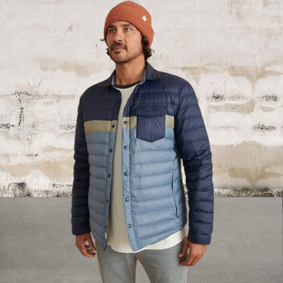 Marine Layer Men's Puffer Overshirt Size XL - Picture 1 of 6